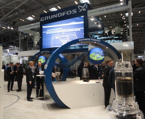 Grundfos на выставке IFAT-2014