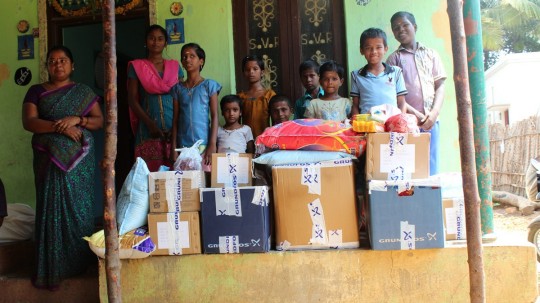 Грундфос оказал материальную помощь школе в Индии